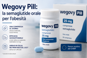 Wegovy Pill, semaglutide orale in compressa per la cura dell’obesità